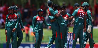 Bangladesh U-19 team after winning World Cup