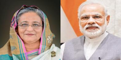 Prime Minister Narendra Modi and Bangladesh Prime Minister Sheikh Hasina