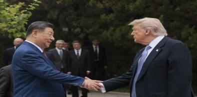 Trump and Xi in Beijing