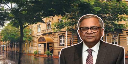 The chairman of Tata Sons, N Chandrasekaran