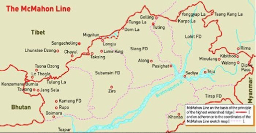 Figure 1:Indo-China Border