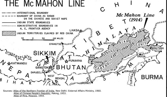 Figure 2: McMahon Line