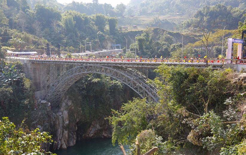 SIYOM BRIDGE IN ARUNACHAL PRADESH