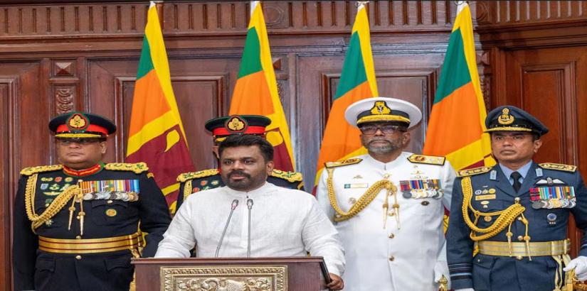 Sri Lanka's new president Anura Kumara Dissanayake