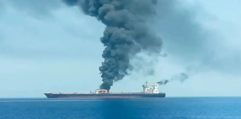 Sinking of Iranian ship in Indian Ocean