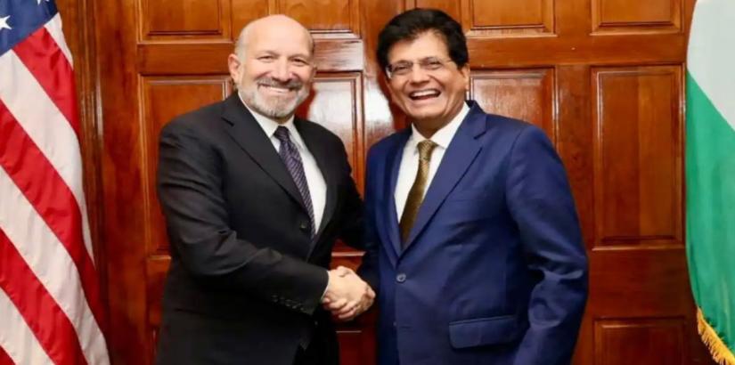 Piyush Goyal and US commerce secretary