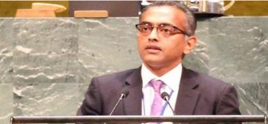 Nagaraj Naidu, India's Deputy Permanent Representative to the United Nations. (Photo: India Mission/IANS)