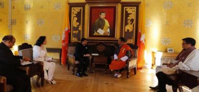 Piyush Goyal in Bhutan