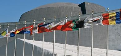 Flags of the member states of UN, arranged in alphabetical order. Photo: I, Aotearoa