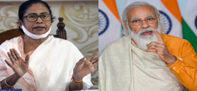 Mamata Banerjee vs Narendra Modi (File) Mamata Banerjee vs Narendra Modi (File)