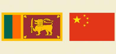 Sri Lanka-China flags (File) Sri Lanka-China flags (File)