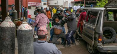 Hospitals run out of oxygen in Nepal Hospitals run out of oxygen in Nepal
