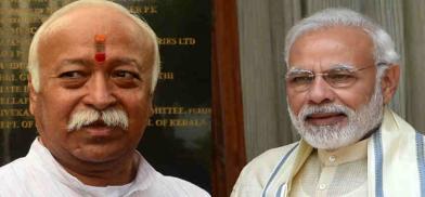 RSS chief and Modi RSS chief and Modi