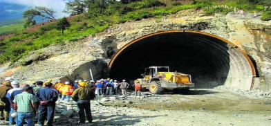 Tunnel connecting Manali to Leh