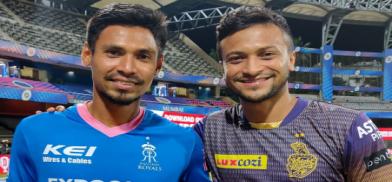 Shakib Al Hasan and Mustafizur Rahman Shakib Al Hasan and Mustafizur Rahman
