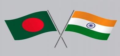 Bangladesh-India flags (File)