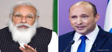 Indian Prime MInister Narendra Modi on Monday tweeted to wish new Israeli Prime Minister Naftali Bennett