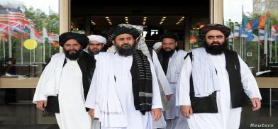 Taliban leaders in Doha Taliban leaders in Doha