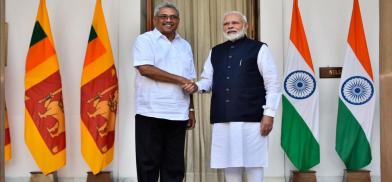 Sri Lankan President Gotabaya Rajapaksa and Prime Minister Narendra Modi Sri Lankan President Gotabaya Rajapaksa and Prime Minister Narendra Modi