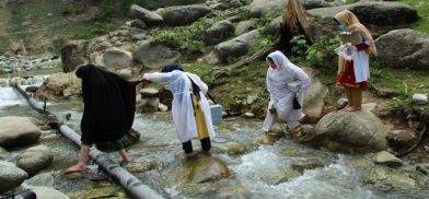 Medical team in Jammu and Kashmir