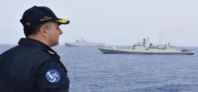 India, EU navies hold joint naval exercises in Gulf of Aden India, EU navies hold joint naval exercises in Gulf of Aden