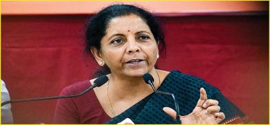 Finance Minister Nirmala Sitharaman Finance Minister Nirmala Sitharaman