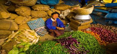 Bhutan market Bhutan market