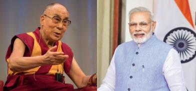 Modi - Dalai Lama Modi - Dalai Lama