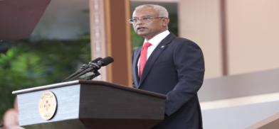 Maldivian President Ibrahim Mohammed Solih