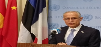Afghanistan's Permanent Representative Ghulam Isaczai speaks to reporters outside the United Nations Security Council on Friday, August 6, 2021. (Photo: Arul Louis) Afghanistan's Permanent Representative Ghulam Isaczai speaks to reporters outside the United Nations Security Council on Friday, August 6, 2021. (Photo: Arul Louis)