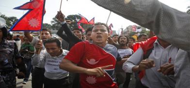 Nepal government warns protestors against anti-India protests Nepal government warns protestors against anti-India protests
