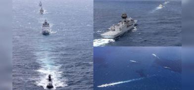 Indian Navy in bilateral exercise with Australian Navy Indian Navy in bilateral exercise with Australian Navy