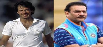 Imran Khan and Ravi Shastri