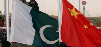 Pakistan-China flags (File)