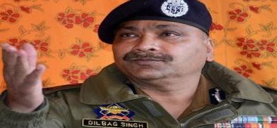 Dilbaag Singh, director-general of the Jammu and Kashmir Police Dilbaag Singh, director-general of the Jammu and Kashmir Police