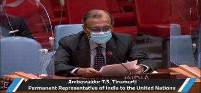 India’s Permanent Representative to the UN, TS Tirumurti India’s Permanent Representative to the UN, TS Tirumurti