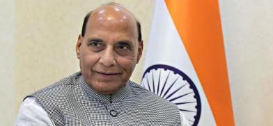 Indian Defence Minister Rajnath Singh