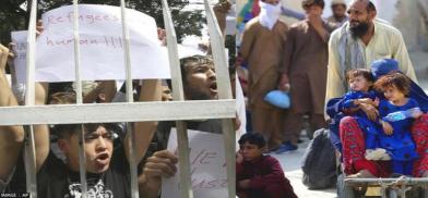 Afghan Refugees In Indonesia Sew Lips To Protest UNHCR Inaction | South ...