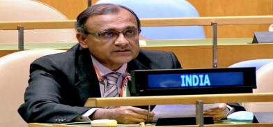 TS Tirumurti, India's permanent representative to the United Nations (Photo: Twitter) TS Tirumurti, India's permanent representative to the United Nations (Photo: Twitter)