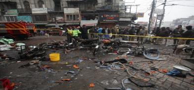 Baloch militants claim bombing attack in Lahore's busy market (Photo: ArabNews) Baloch militants claim bombing attack in Lahore's busy market (Photo: ArabNews)