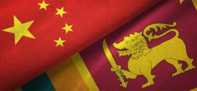 Sri Lanka-China flags (File) Sri Lanka-China flags (File)