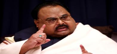 Pakistani dissident, MQM leader Altaf Hussain (Photo: Dawn)