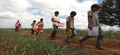Village children going to school (Photo: Youtube) Village children going to school (Photo: Youtube)