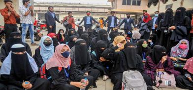 The hijab ban in India and the unnatural uniformity it seeks to enforce (Photo: Twitter) The hijab ban in India and the unnatural uniformity it seeks to enforce (Photo: Twitter)