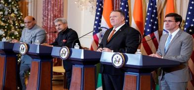 India-US 2+2 discussions (Photo: US Embassy) India-US 2+2 discussions (Photo: US Embassy)