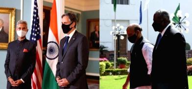 India, US to sign space MOU during 2+2 meeting Monday (Photo: Twitter) India, US to sign space MOU during 2+2 meeting Monday (Photo: Twitter)
