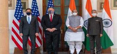 U.S.-India 2+2 Ministerial Dialogue (Photo: Twitter) U.S.-India 2+2 Ministerial Dialogue (Photo: Twitter)