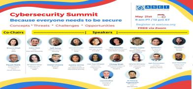 Speakers and panelists at the Cyber Security Summit Speakers and panelists at the Cyber Security Summit