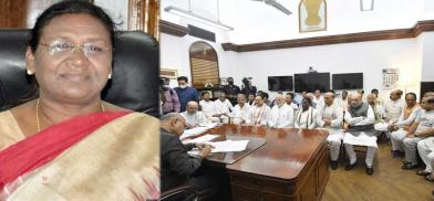 Droupadi Murmu files nomination for presidential election (Photo: Facebook) Droupadi Murmu files nomination for presidential election (Photo: Facebook)
