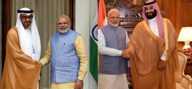 Prime Minister Narendra Modi with Gulf leaders Prime Minister Narendra Modi with Gulf leaders
